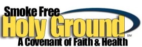 Smoke Free Holy Ground logo