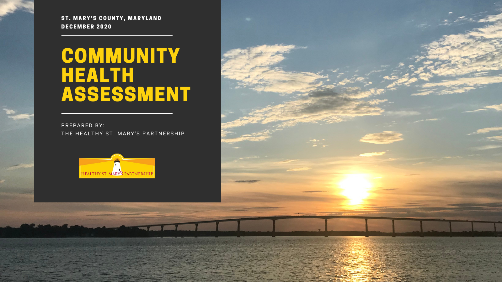 2020 Community Health Assessment for St. Mary's County