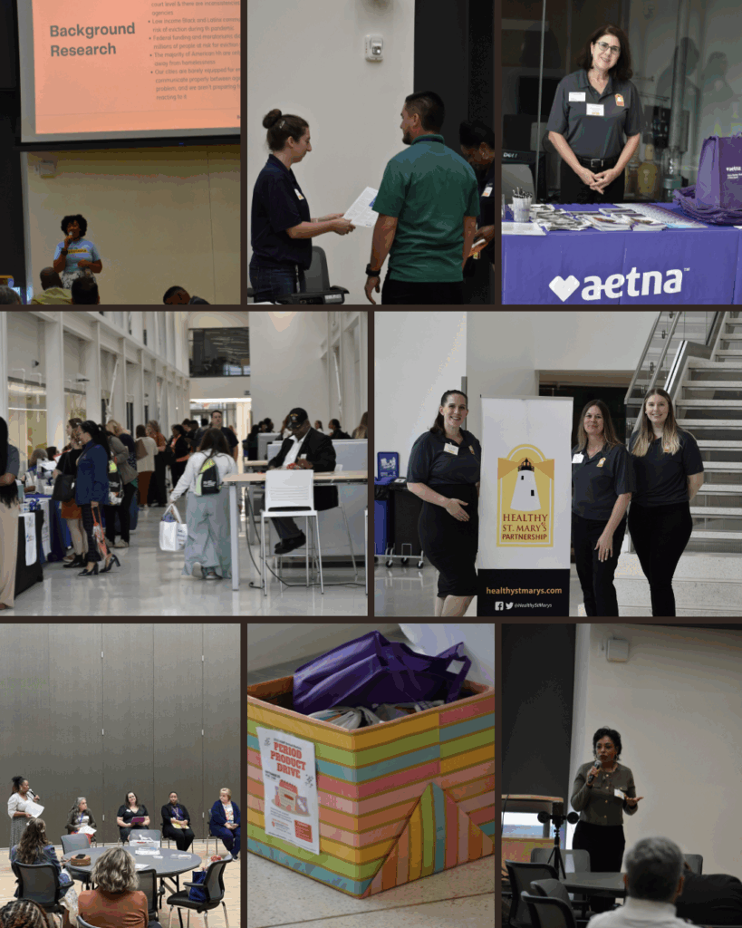 photos of attendees at Annual Meeting