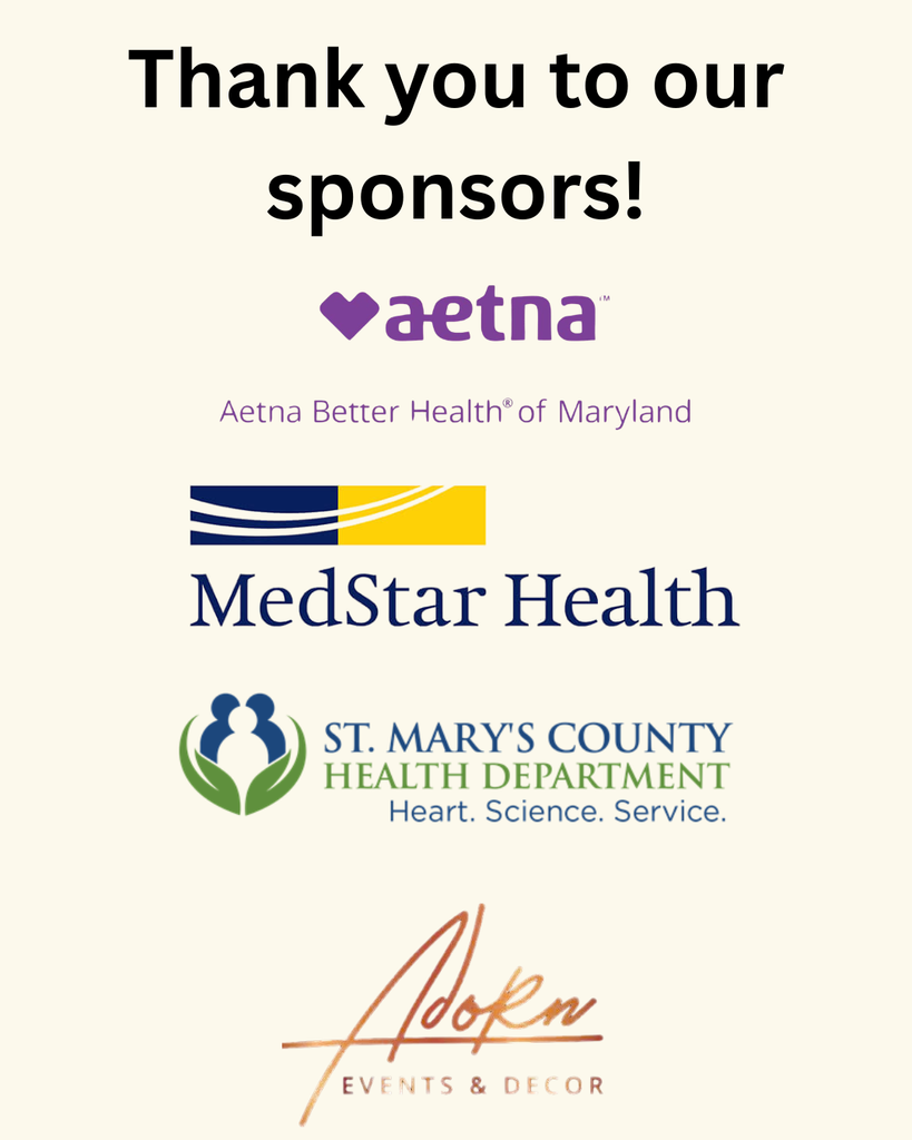 thank you to our sponsors